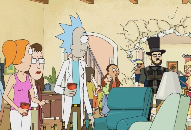 Рик и Морти кадры