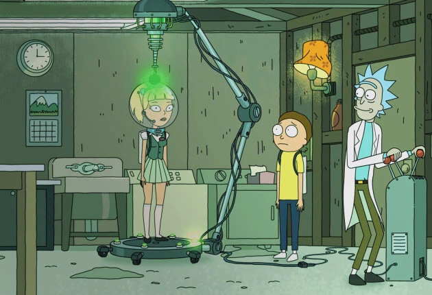 Рик и Морти кадры