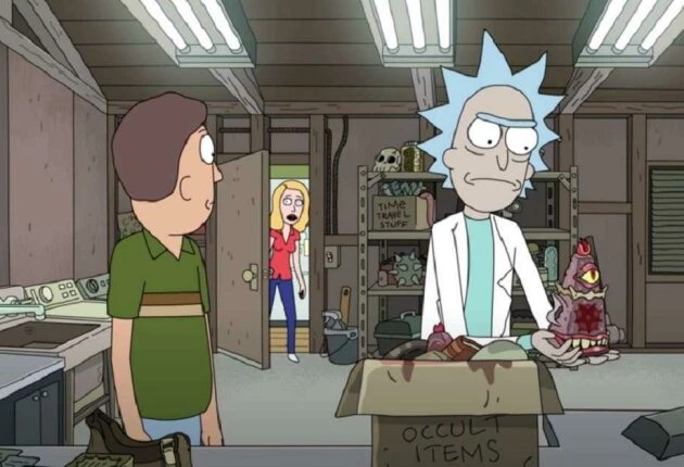 Рик и Морти кадры