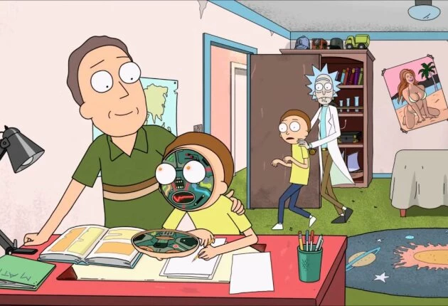 Рик и Морти кадры