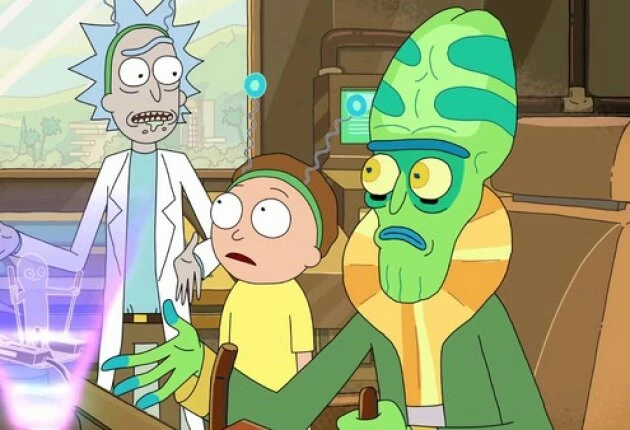 Рик и Морти кадры