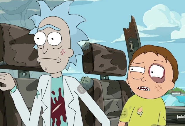 Рик и Морти кадры