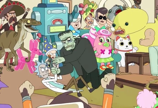 Рик и Морти кадры