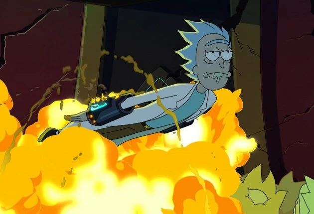 Рик и Морти кадры