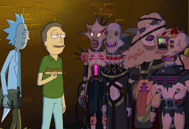 Рик и Морти кадры