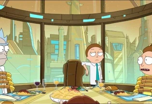 Рик и Морти кадры