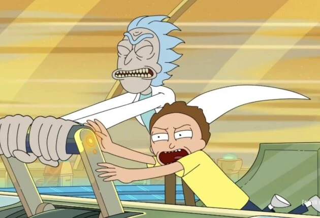 Рик и Морти кадры