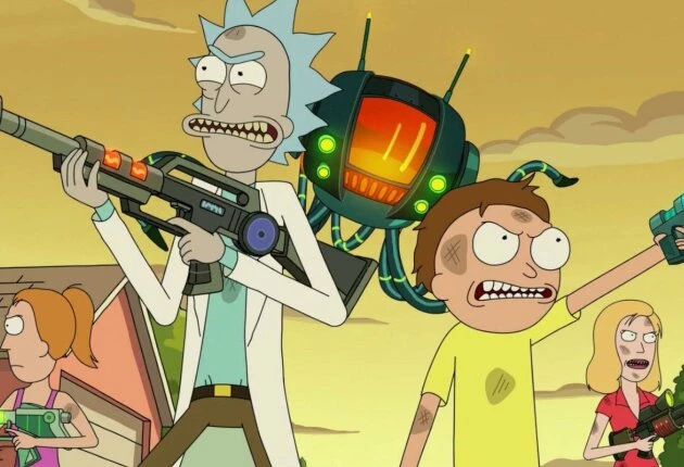 Рик и Морти кадры