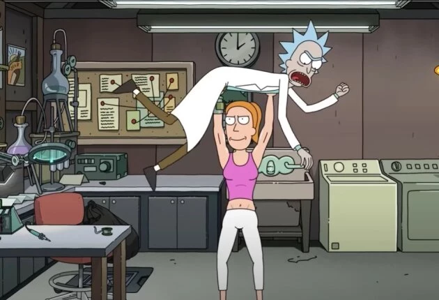 Рик и Морти кадры