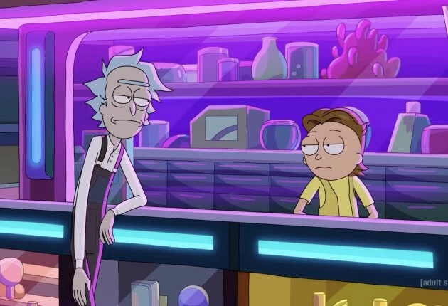 Рик и Морти кадры
